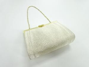 リサイクル　金糸織り柄和装バッグ